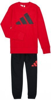 Adidas Badge of Sport Large Logo Tracksuit Junior Rood Kind Rood - Foto 2