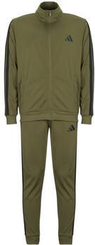 Adidas Sportswear Basic 3-Stripes Tricot Trainingspak Groen- Heren Groen - Foto 7
