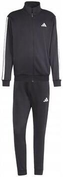 Adidas Sportswear Basic 3-Stripes Fleece Trainingspak Zwart- Heren Zwart