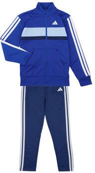 Adidas Seasonal Essentials Tiberio 3-Stripes Tricot Trainingspak Kids Blauw Kind Blauw - Foto 8