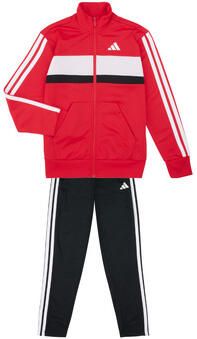Adidas Seasonal Essentials Tiberio 3-Stripes Tricot Trainingspak Kids Rood Kind Rood - Foto 7