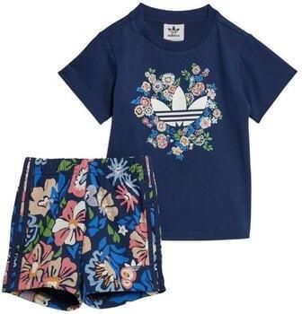 Adidas Originals x Liberty London Short en T-shirt Set Kids