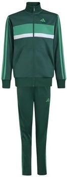 Adidas Sportswear junior trainingspak groen Polyester Opstaande kraag