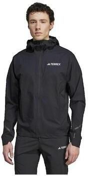 Adidas Terrex Xperior 2.5 Layer Light Climaproof Jack Zwart- Heren Zwart