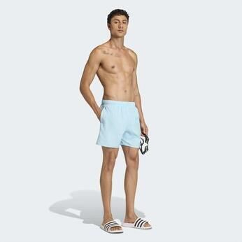 Adidas Performance zwemshort lichtblauw