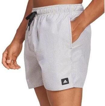 Adidas Stripey Classics Korte Zwemshort Blauw- Heren Blauw