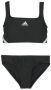 Adidas Perfor ce crop bikini zwart wit Gerecycled polyamide Logo 116 - Thumbnail 2