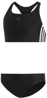 Adidas Performance Infinitex crop bikini zwart Meisjes Polyamide 104