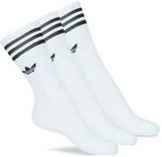 Adidas Originals Adicolor High Crew Sokken (3 Pack) Kort Kleding w white maat: 35-38 beschikbare maaten:39-42 43-46 35-38