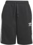 Adidas Originals Zwarte sportieve shorts met Trefoil-logo en 3 strepen Black Heren - Thumbnail 1
