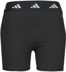 Adidas Training Korte tight fit broek met labelstitching
