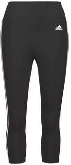 Adidas Performance Trainingstights DESIGNED TO MOVE HIGH-RISE 3-STRIPES SPORT 3 4-TIGHT (1-delig)