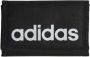 Adidas Perfor ce portemonnee met logo zwart wit Polyester - Thumbnail 1