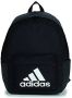 Adidas Sporty Badge Of Sport Rugzak Zwart-wit Black Unisex - Thumbnail 1