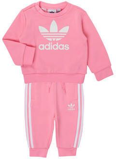 Adidas Originals ' Trefoil Crew Tracksuit Infant Bliss Pink Bliss Pink