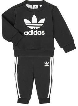 Adidas Originals Adicolor joggingpak zwart wit Katoen Ronde hals 104
