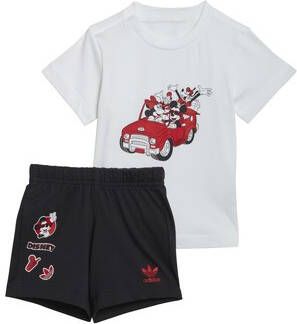 Adidas Originals Adicolor Baby-set Baby sets Kids top:white bottom:black maat: 12 m beschikbare maaten:12 m