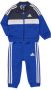 Adidas 3-Stripes Poly Tracksuit Infant Legend Ink White Semi Lucid Blue Legend Ink White Semi Lucid Blue - Thumbnail 1
