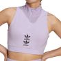 Adidas Originals Logo Play Cropped Tanktop - Thumbnail 1