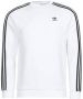 Adidas Originals Trainingsshirt Adicolor Clics 3-Stripes Crew Sweatshirt White Heren - Thumbnail 1