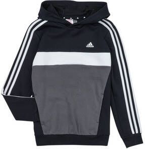 Adidas Sportswear Tiberio 3-Stripes Colorblock Fleece Hoodie Kids