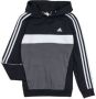 Adidas Sportswear Tiberio 3-Stripes Colorblock Fleece Hoodie Kids - Thumbnail 1