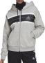 Adidas Sportswear Essentials Pinstripe Block Fleece Loose Fit Ritshoodie - Thumbnail 1