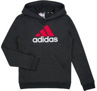 Adidas Sportswear hoodie zwart rood wit Sweater Logo 152