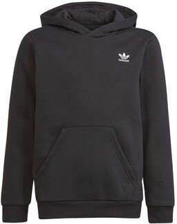 Adidas Originals Adicolor fleece hoodie zwart wit Sweater Logo 128