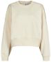 Adidas Witte Cropped Crewneck Sweatshirt Essentials Beige Dames - Thumbnail 1