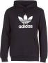 Adidas Zwarte Trefoil Hoodie voor mannen Black Heren - Thumbnail 1