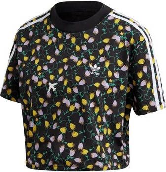 Adidas T-shirt Crop top Allover Print