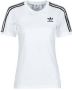 Adidas Originals Witte Sportieve T-shirt voor Dames White Dames - Thumbnail 5