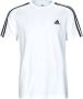 Adidas Sportswear Essentials Single Jersey 3-Stripes T-shirt - Thumbnail 1