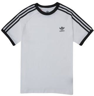 Adidas Originals T-shirt wit zwart Katoen Ronde hals Logo 128