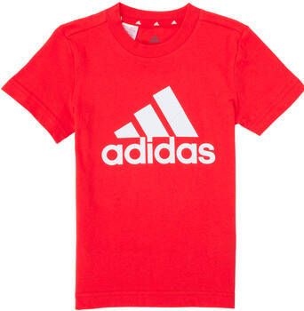 Adidas essentials shirt rood kinderen