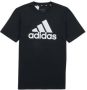 Adidas Sportswear T-shirt zwart wit Katoen Ronde hals Logo 128 - Thumbnail 1