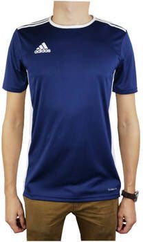 Adidas Training T-shirt Blauw Ronde Hals Blauw Heren