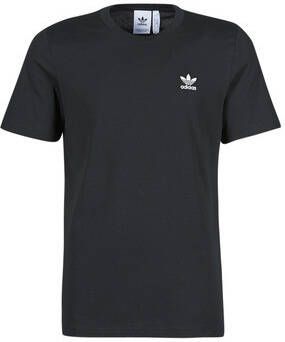 Adidas Originals Zwarte sport T-shirt met Trefoil-logo Black Heren