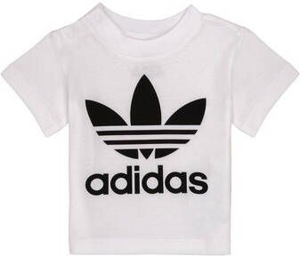 Adidas Originals Adicolor T-shirt wit zwart Katoen Ronde hals 104