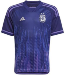Adidas T-shirt Maillot Extérieur enfant Coupe du monde 2022 Argentine