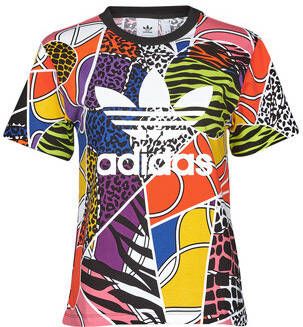 Adidas Originals Dames-T-shirt Rich Mnisi Meerkleurig Dames