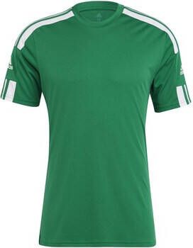 Adidas T-shirt Squad 21 Jsy Ss Teagrn White