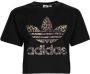Adidas Women s Black T-shirt Zwart Dames - Thumbnail 2