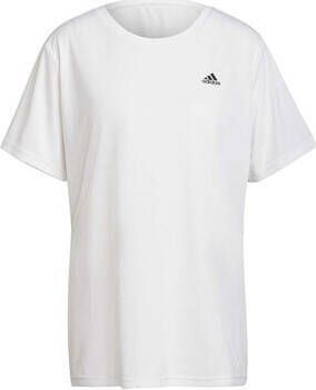 Adidas T-shirt Korte Mouw T-Shirt W Sl Inc T Bianco