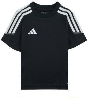 Adidas Perfor ce voetbalshirt zwart wit Sport t-shirt Polyester Ronde hals 152