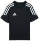Adidas Perfor ce voetbalshirt zwart wit Sport t-shirt Polyester Ronde hals 128 - Thumbnail 1