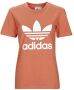Adidas Originals T-shirt met labelprint model 'TREFOIL TEE' - Thumbnail 1