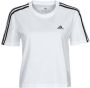 Adidas Originals Witte Sportieve T-shirt voor Dames White Dames - Thumbnail 1