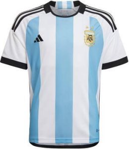 Adidas T-shirt Maillot Domicile enfant Coupe du monde 2022 Argentine